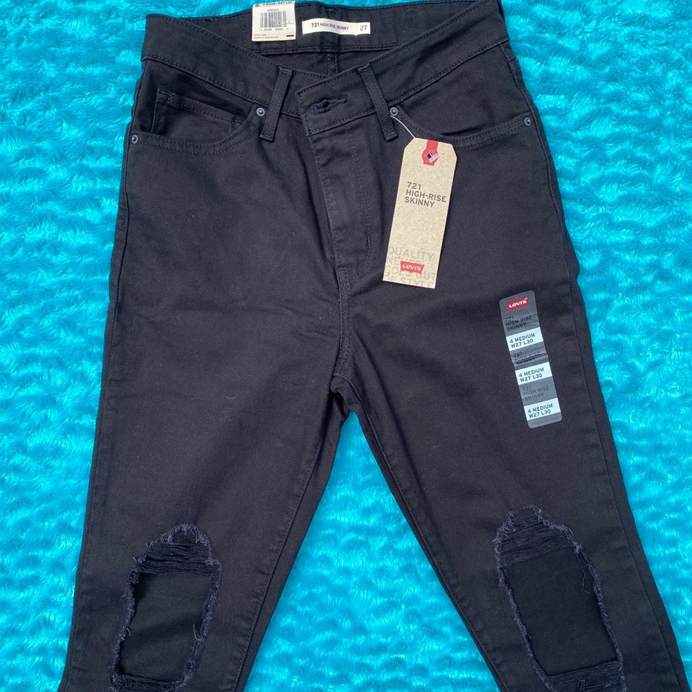 Levi’s721 high rise skinny size 4 - Picture 4 of 7